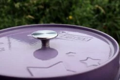 Grillfürst Emaillierter Dutch Oven Ohne Füsse DO12 - Lila -Grillfuerst Speichern Grillfuerst Dutch Oven Emaillierung lila