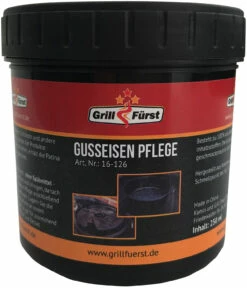 Grillfürst Dutch Oven Set BBQ Kastenform BK4 Aus Gusseisen - X-DEAL Inkl. Tragetasche / Aufbewahrungstasche, Gusseisen Pflege Und Deckelheber -Grillfuerst Speichern Grillfuerst Dutch Oven Gusseisen Pflegepaste 2