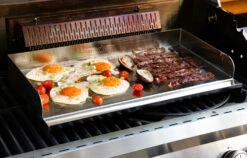 Grillfürst XL Edelstahl Plancha / Grillplatte / Teppanyaki Pfanne - 50 X 28 Cm -Grillfuerst Speichern Grillfuerst Edelstahl Plancha XL Eier Bacon