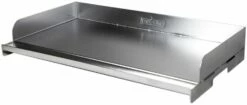 Grillfürst XL Edelstahl Plancha / Grillplatte / Teppanyaki Pfanne - 50 X 28 Cm