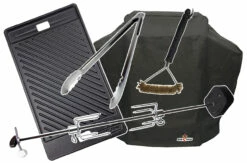 Grillfürst S530G 5-Brenner Gasgrill Mit Seitenkocher Und Gussrosten - Inkl. Gasgrill Einsteigerpaket