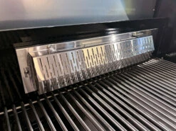 Grillfürst G490E 4-Brenner Einbaugrill - Black Edition - Mit Heckbrenner Und Edelstahl Rosten -Grillfuerst Speichern Grillfuerst G490E Einbaugrill Infrarot Heckbrenner Keramik Schutz