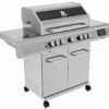 Grillfürst G521G Smart Grill - Mit Automatischer Temperatursteuerung, Hochtemperaturbrenner, Heckbrenner Und Gusseisen Rosten -Grillfuerst Speichern Grillfuerst G521G Smart Gasgrill Infrarotbrenner Heckbrenner