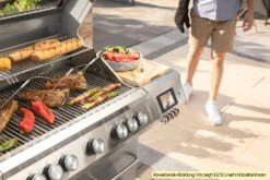 Grillfürst G521G Smart Grill - Mit Automatischer Temperatursteuerung, Hochtemperaturbrenner, Heckbrenner Und Gusseisen Rosten -Grillfuerst Speichern Grillfuerst G521G Smart Grill Temperaturfuehler