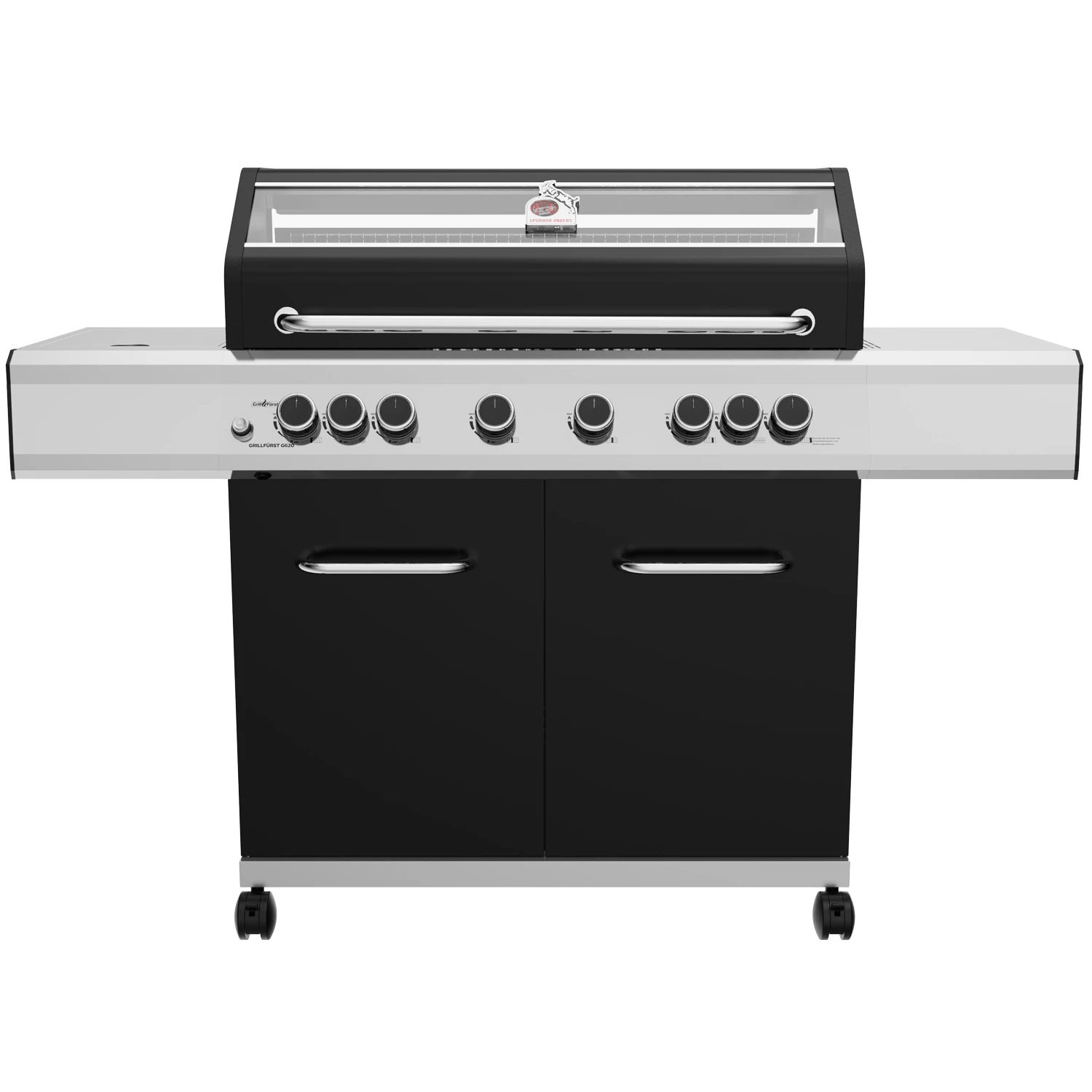 Grillfürst G620G 6-Brenner Gasgrill - 1. FC Köln Edition - Gusseisenroste 3 Grillfürst G620G 6-Brenner Gasgrill - 1. FC Köln Edition - Gusseisenroste