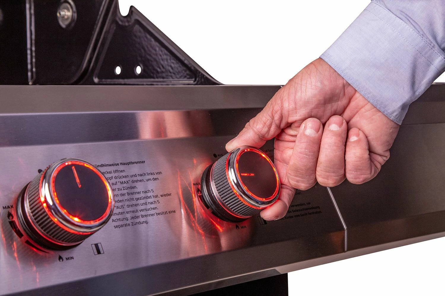 Grillfürst G310E 3-Brenner Gasgrill Mit Hochtemperaturbrenner Und Edelstahl Rosten 11 Grillfürst G310E 3-Brenner Gasgrill Mit Hochtemperaturbrenner Und Edelstahl Rosten – Bild 9