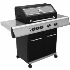 Grillfürst G410E 4-Brenner Gasgrill Mit Hochtemperaturbrenner Und Edelstahl Rosten - X-DEAL Inkl. Zubehörpaket 23 Grillfürst G410E 4-Brenner Gasgrill Mit Hochtemperaturbrenner Und Edelstahl Rosten - X-DEAL Inkl. Zubehörpaket -Grillfuerst Speichern Grillfuerst Gasgrill G410E seitlich 1