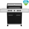 Grillfürst G520E 5-Brenner Gasgrill Mit Hochtemperaturbrenner, Heckbrenner Und Edelstahl Rosten -Grillfuerst Speichern Grillfuerst Gasgrill G520E CO2 neutral