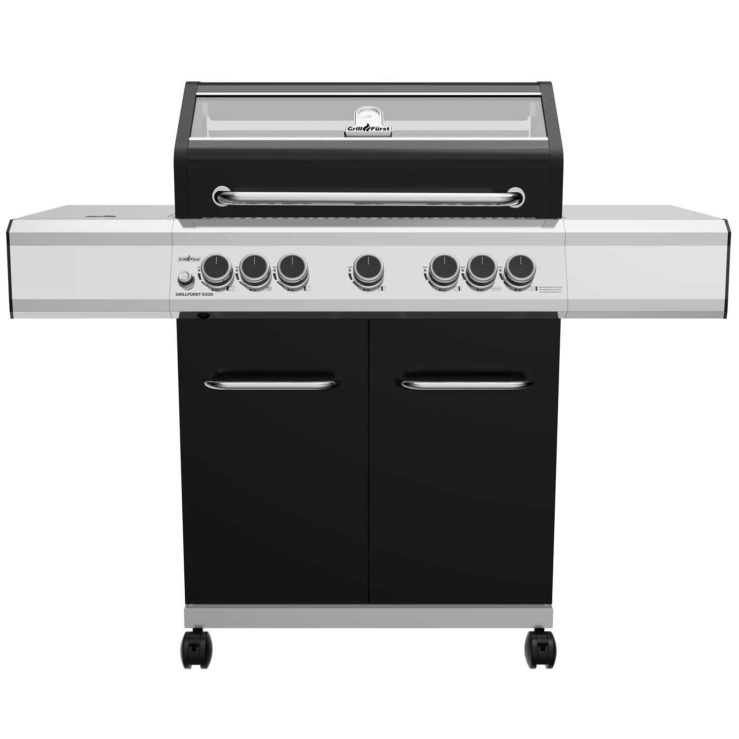 Grillfürst G520G 5-Brenner Gasgrill Mit Hochtemperaturbrenner, Heckbrenner Und Gusseisen Rosten - X-DEAL Inkl. Zubehörpaket 3 Grillfürst G520G 5-Brenner Gasgrill Mit Hochtemperaturbrenner, Heckbrenner Und Gusseisen Rosten - X-DEAL Inkl. Zubehörpaket
