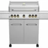 Grillfürst G521G 5-Brenner Edelstahl-Gasgrill Borussia Dortmund Edition Mit Hochtemperaturbrenner, Heckbrenner Und Gusseisen Rosten