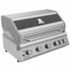 Grillfürst G591E 5-Brenner Einbaugrill Mit Heckbrenner Und Edelstahl Rosten -Grillfuerst Speichern Grillfuerst Gasgrill G591E seitlich