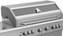 Grillfürst G621E 6-Brenner Edelstahl-Gasgrill Mit Hochtemperaturbrenner, Heckbrenner Und Edelstahl Rosten - X-DEAL Inkl. Zubehörpaket 24 Grillfürst G621E 6-Brenner Edelstahl-Gasgrill Mit Hochtemperaturbrenner, Heckbrenner Und Edelstahl Rosten - X-DEAL Inkl. Zubehörpaket -Grillfuerst Speichern Grillfuerst Gasgrill G621E Sichtscheibe 1