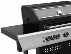 Grillfürst S530G 5-Brenner Gasgrill Mit Seitenkocher Und Gusseisen Rosten Inkl. Abdeckhaube -Grillfuerst Speichern Grillfuerst S 530 Gasgrill Seitenkocher Gussroste emaillierte 3 1631185397