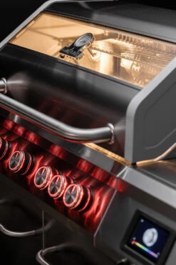 Grillfürst G521E Smart Grill - Mit Automatischer Temperatursteuerung, Hochtemperaturbrenner, Heckbrenner Und Edelstahl Rosten -Grillfuerst Speichern Grillfuerst Smart Grill Garraumbeleuchtung