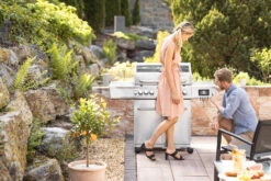 Grillfürst G521E Smart Grill - Mit Automatischer Temperatursteuerung, Hochtemperaturbrenner, Heckbrenner Und Edelstahl Rosten -Grillfuerst Speichern Grillfuerst Smartgrill Edelstahlgrill G521E Smart