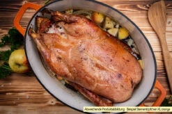 Grillfürst Dutch Oven Sternentöpfchen / Gusseisen Bräter - Emailliert - XL - Lila -Grillfuerst Speichern Grillfuerst Sternentoepfchen XL Gaensebraeter Beispiel