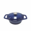 Grillfürst Dutch Oven Sternentöpfchen / Gusseisen Bräter - Emailliert - S - Blau -Grillfuerst Speichern Grillfuerst Sternentoepfchen blau Braeter S 20 273