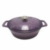 Grillfürst Dutch Oven Sternentöpfchen / Gusseisen Bräter - Emailliert - M - Lila -Grillfuerst Speichern Grillfuerst Sternentoepfchen lila Braeter M 20 284