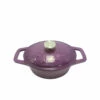 Grillfürst Dutch Oven Sternentöpfchen / Gusseisen Bräter - Emailliert - S - Lila -Grillfuerst Speichern Grillfuerst Sternentoepfchen lila Braeter S 20 274