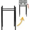 Grillfürst G201E 2-Brenner Gasgrill Portabel V2 - Campinggrill / Balkongrill - X-DEAL Inkl. Untergestell Und Tragetasche -Grillfuerst Speichern Grillfuerst Untergestell Campinggrill G201E 1