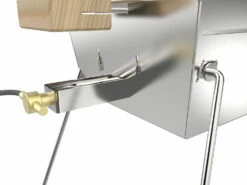 Knister Edelstahl-Gasgrill - Ausziehbarer Kompaktgrill 16 Knister Edelstahl-Gasgrill - Ausziehbarer Kompaktgrill -Grillfuerst Speichern Knister Edelstahl Gasgrill Kompaktgrill Gasanschluss Detail