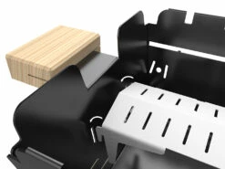 Knister Gasgrill - Ausziehbarer Kompaktgrill -Grillfuerst Speichern Knister Gasgrill Flammenschutz montieren