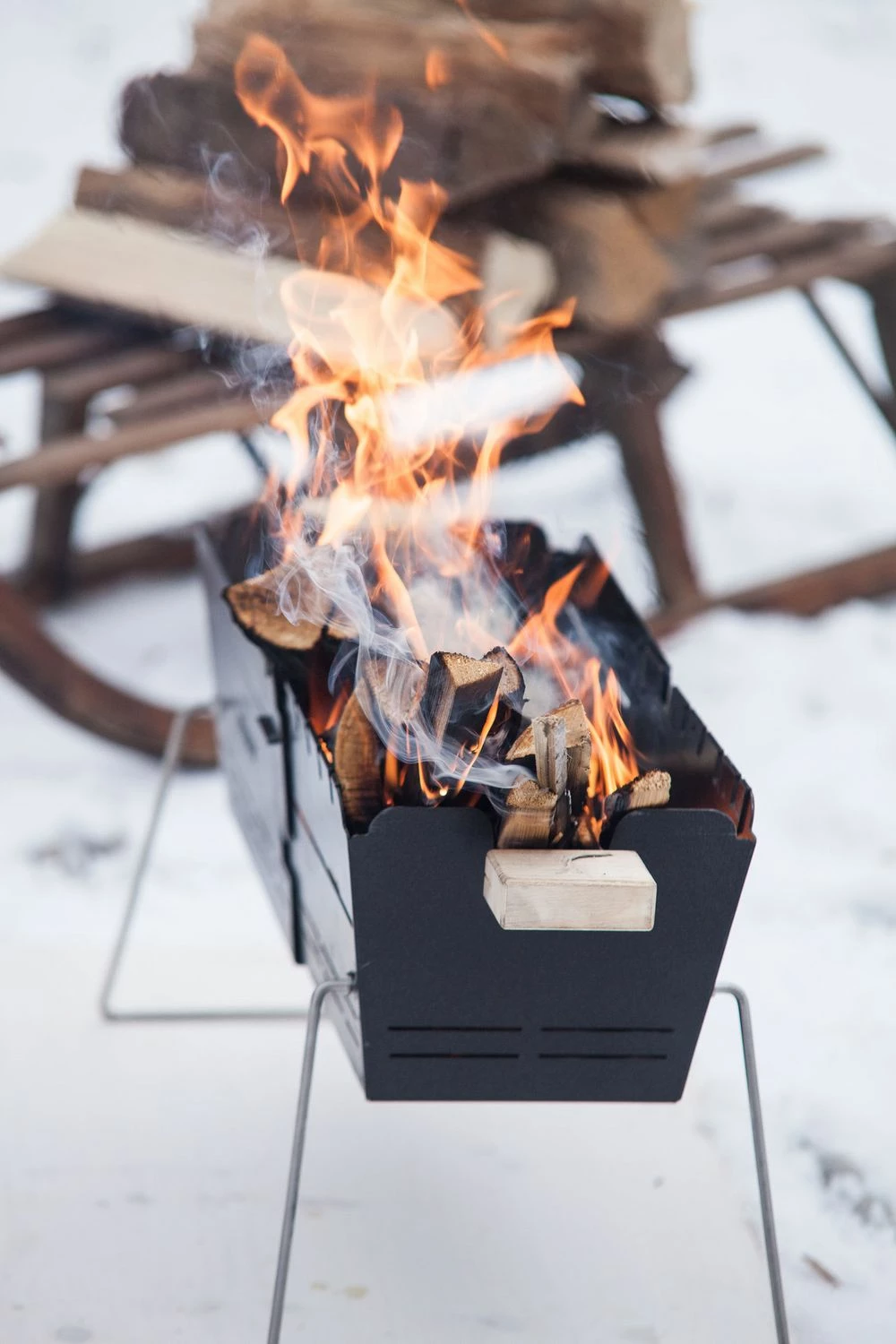 Knister Grill Original - Ausziehbarer Holzkohle Kompaktgrill 21 Knister Grill Original - Ausziehbarer Holzkohle Kompaktgrill – Bild 19