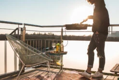 Knister Gasgrill - Ausziehbarer Kompaktgrill -Grillfuerst Speichern Knister Kompaktgrill Gas Halterung