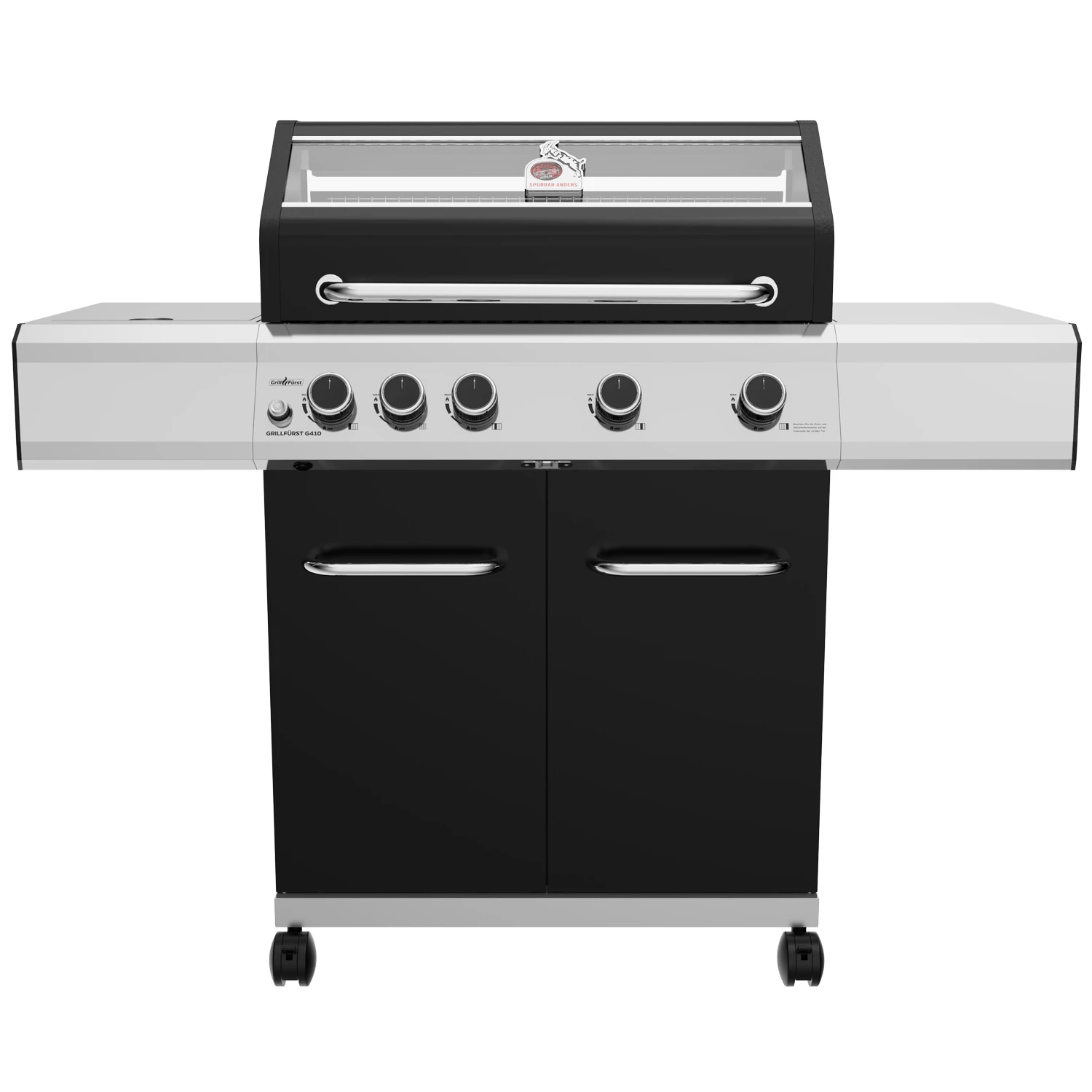Grillfürst G410E 4-Brenner Gasgrill - 1. FC Köln Edition - Edelstahlroste 3 Grillfürst G410E 4-Brenner Gasgrill - 1. FC Köln Edition - Edelstahlroste