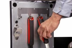 Grillfürst G521E 5-Brenner Edelstahl-Gasgrill - 1. FC Köln Edition - Edelstahlroste -Grillfuerst Speichern Koeln Grill Besteckhaken Unterschrank 5