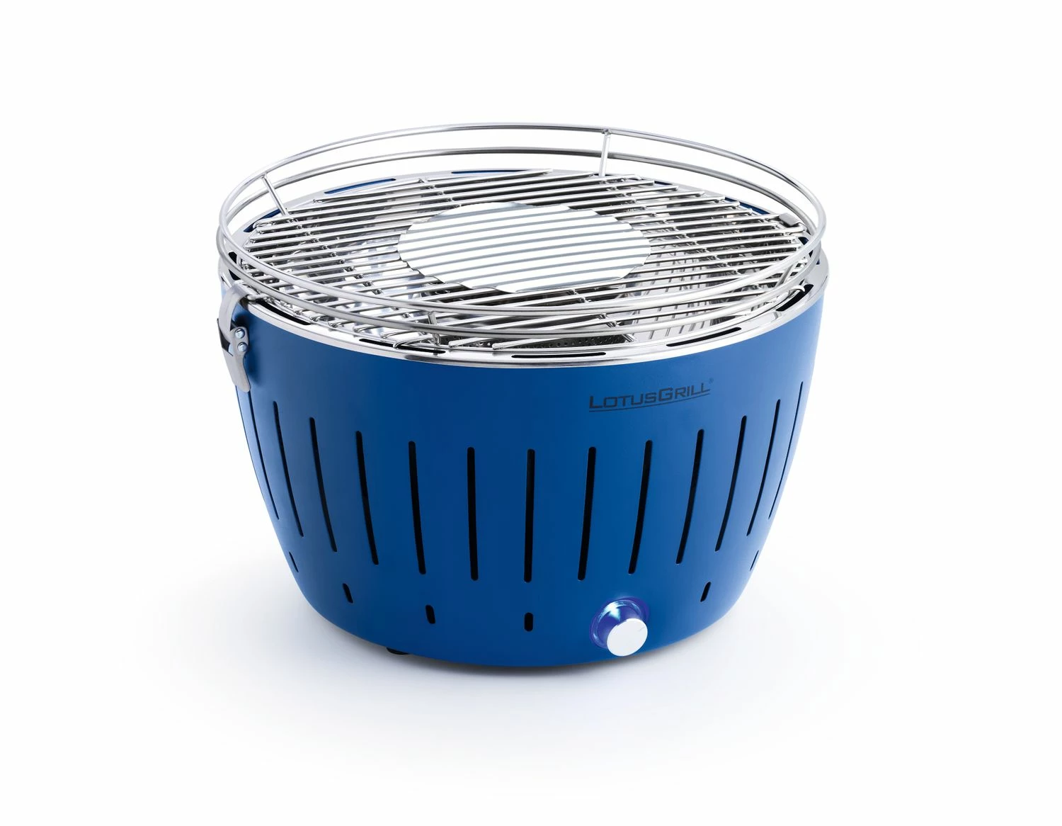 LotusGrill Classic - Holzkohle Tischgrill - Tiefblau Inkl. Tasche 3 LotusGrill Classic - Holzkohle Tischgrill - Tiefblau Inkl. Tasche