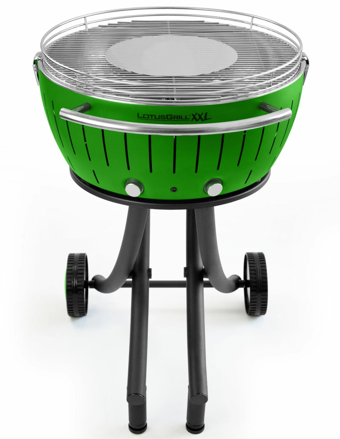 LotusGrill XXL - Holzkohle Grillstation - Limettengrün 3 LotusGrill XXL - Holzkohle Grillstation - Limettengrün