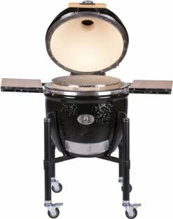 Monolith Grill CLASSIC PRO-Serie 2.0 Schwarz - MIT Gestell Und Seitentischen -Grillfuerst Speichern Monolith Keramik Grill Classic PRO Serie 2 0 121001 black 7