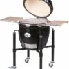 Monolith Grill CLASSIC BBQ GURU - PRO-Serie 2.0 Schwarz - MIT Gestell Und Seitentischen -Grillfuerst Speichern Monolith Keramik Grill Classic PRO Serie 2 0 129001 black 6 2