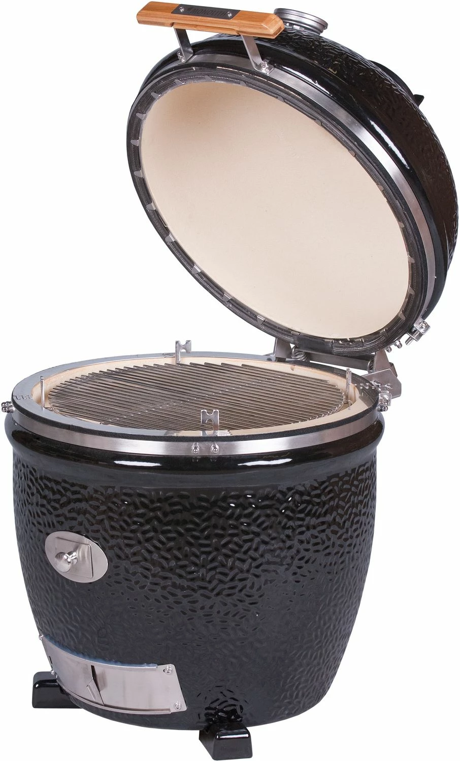 Monolith Grill CLASSIC BBQ GURU - PRO-Serie 2.0 Schwarz - OHNE Gestell Und Seitentische - Inkl. DynaQ Controller Set 5 Monolith Grill CLASSIC BBQ GURU - PRO-Serie 2.0 Schwarz - OHNE Gestell Und Seitentische - Inkl. DynaQ Controller Set – Bild 3