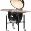 Monolith Grill LeCHEF PRO-Serie 2.0 Schwarz - MIT Gestell Und Seitentischen 1 Monolith Grill LeCHEF PRO-Serie 2.0 Schwarz - MIT Gestell Und Seitentischen -Grillfuerst Speichern Monolith Keramik Grill Le Chef PRO Serie 2 0 121030 black 2