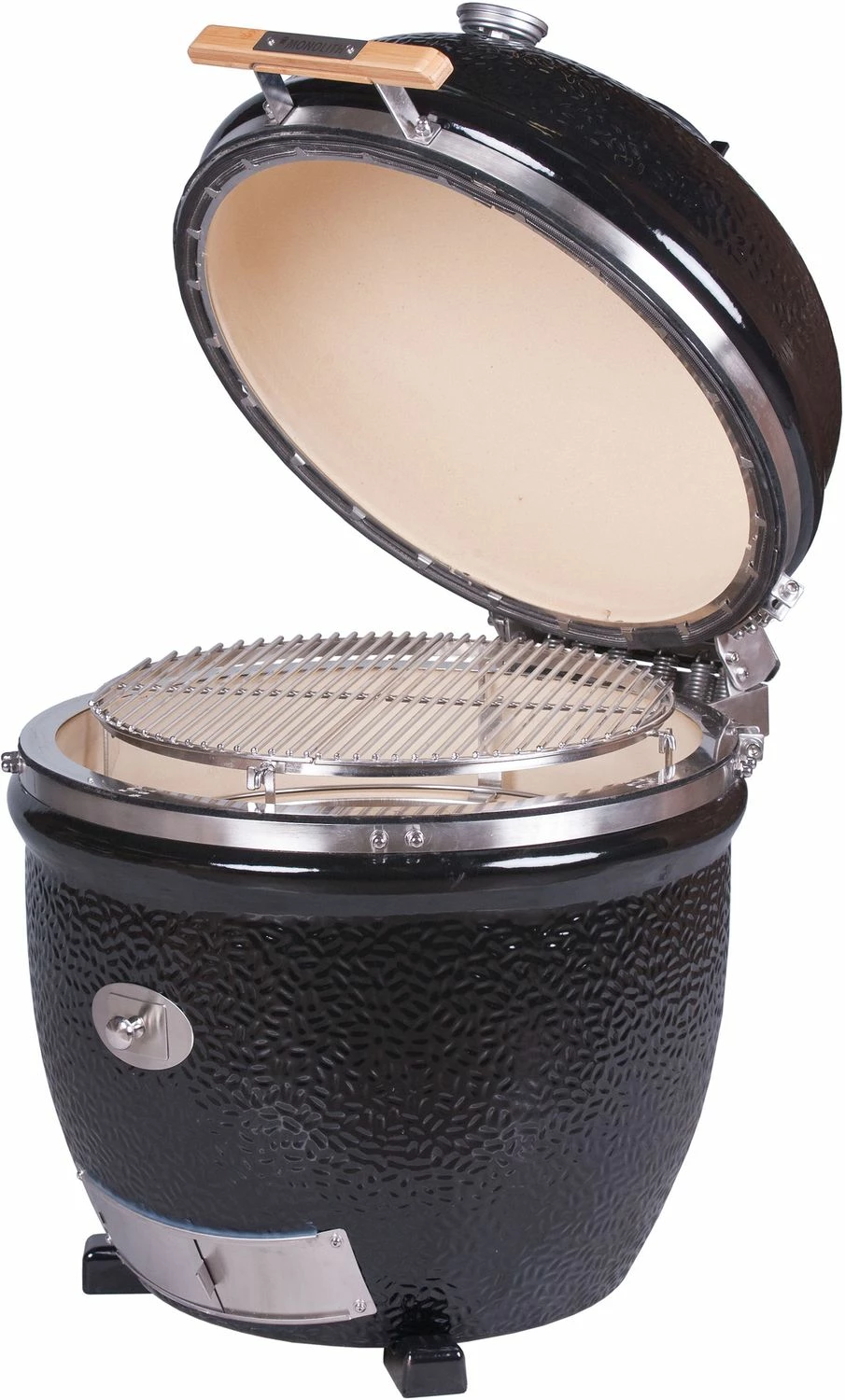 Monolith Grill LeCHEF PRO-Serie 2.0 Schwarz - OHNE Gestell Und Seitentische 7 Monolith Grill LeCHEF PRO-Serie 2.0 Schwarz - OHNE Gestell Und Seitentische – Bild 5