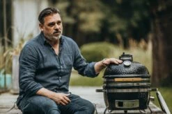 Monolith ICON Black Keramikgrill Tischgrill Inkl. Gestell -Grillfuerst Speichern Monolith Keramikgrill Icon Campinggrilll