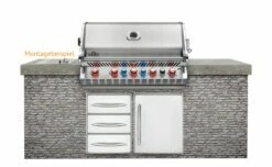 Napoleon Prestige Pro 665-3 Edelstahl Einbaugrill Erdgas - Inkl. Drehspieß - Modell 2023 21 Napoleon Prestige Pro 665-3 Edelstahl Einbaugrill Erdgas - Inkl. Drehspieß - Modell 2023 -Grillfuerst Speichern Napoelon Prestige Pro 665 Einbaugrill Montagebeispiel 1