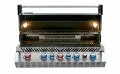 Napoleon Outdoor Küche Oasis 300 Mit Prestige Pro 665 Edelstahl Einbaugrill Ohne Vordefinierte Arbeitsplatte -Grillfuerst Speichern Napoelon Prestige Pro 665 Einbaugrill front open 1