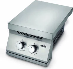 Napoleon 500-Series Einbau Doppel Seitenkocher BI12 - Modell 2023 -Grillfuerst Speichern Napoleon 500 Series Einbau Doppel Seitenkocher Edelstahldeckel