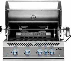 Napoleon 700-Series 32" BIG32 Edelstahl Einbaugrill Inkl. Drehspieß - Modell 2023 -Grillfuerst Speichern Napoleon Einbaugrill BIG32 Rotisserie Motor Drehspiess
