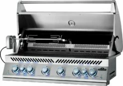 Napoleon 700-Series 44" BIG44 Edelstahl Einbaugrill Inkl. Drehspieß - Modell 2023 22 Napoleon 700-Series 44" BIG44 Edelstahl Einbaugrill Inkl. Drehspieß - Modell 2023 -Grillfuerst Speichern Napoleon Einbaugrill BIG44RB Rotisserie links