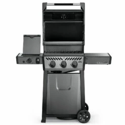 Napoleon Freestyle 365 Gasgrill, Graphit - Mit Sizzle Zone - Modell 2023 - X-DEAL Inkl. Drehspiess -Grillfuerst Speichern Napoleon Freestyle 365 Gasgrill SIB deckel offen