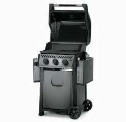 Napoleon Freestyle 365 Gasgrill, Graphit - Modell 2023 -Grillfuerst Speichern Napoleon Freestyle 365 Gasgrill Seite Deckel offen 1