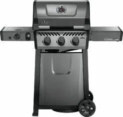 Napoleon Freestyle 365 Gasgrill, Graphit - Mit Sizzle Zone - Modell 2023 - X-DEAL Inkl. Abdeckhaube Und Gussplatte