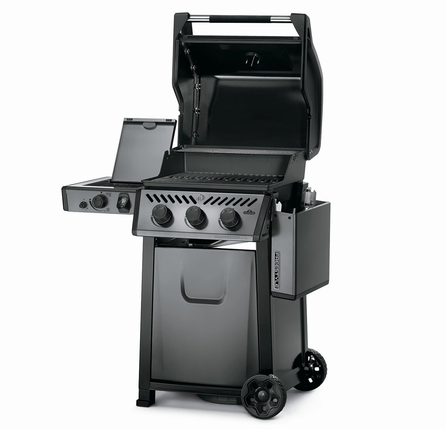 Napoleon Freestyle 365 Gasgrill, Graphit - Mit Sizzle Zone - Modell 2023 - X-DEAL Inkl. Abdeckhaube Und Gussplatte 8 Napoleon Freestyle 365 Gasgrill, Graphit - Mit Sizzle Zone - Modell 2023 - X-DEAL Inkl. Abdeckhaube Und Gussplatte – Bild 6