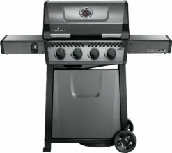 Napoleon Freestyle 425 Gasgrill, Graphit - Modell 2023 - X-DEAL Inkl. Abdeckhaube Und Gussplatte