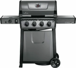 Napoleon Freestyle 425 Gasgrill, Graphit - Mit Sizzle Zone - X-DEAL Inkl. Grillplatte Und Plancha Tool-Set