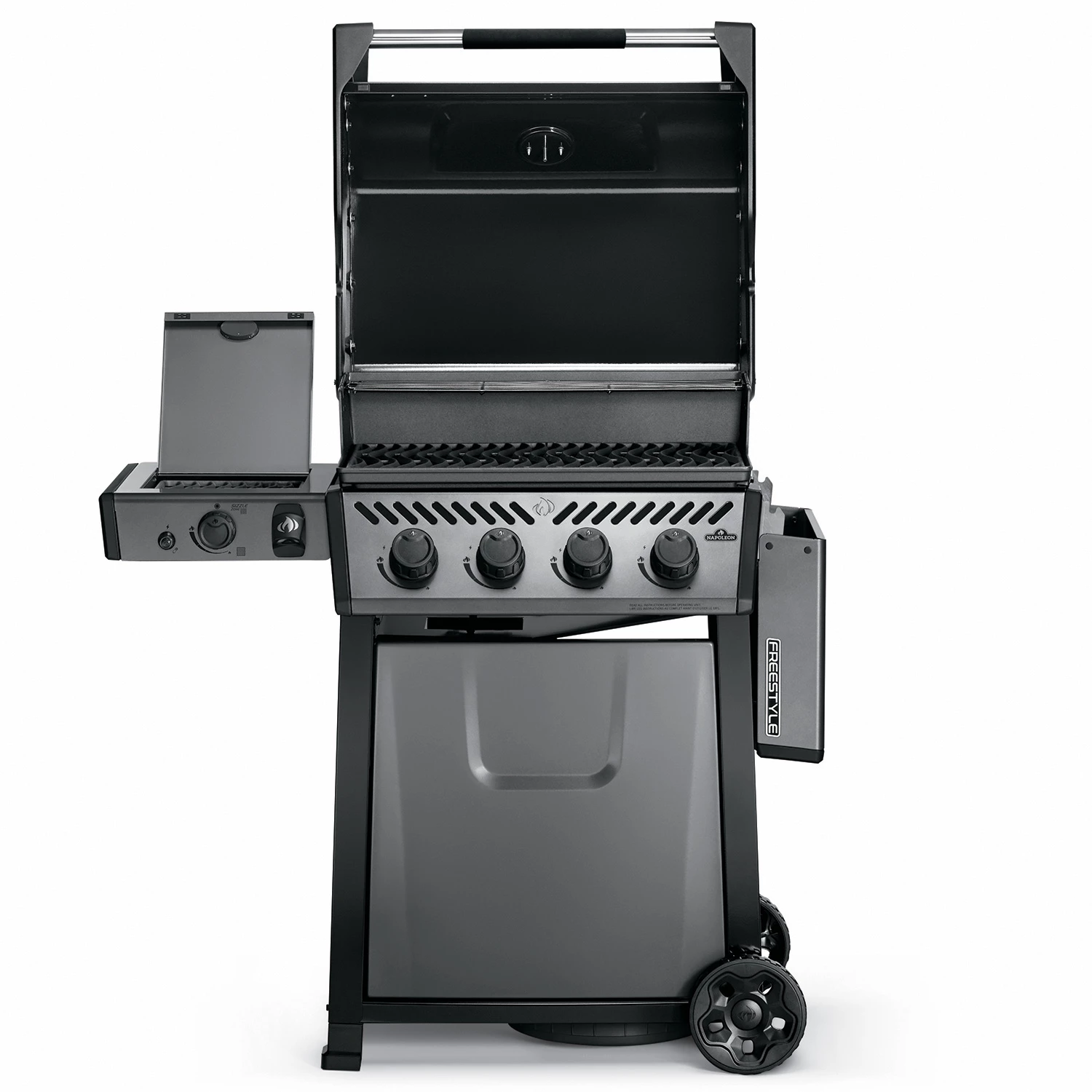 Napoleon Freestyle 425 Gasgrill, Graphit - Mit Sizzle Zone - Modell 2023 - X-DEAL Inkl. Drehspieß 5 Napoleon Freestyle 425 Gasgrill, Graphit - Mit Sizzle Zone - Modell 2023 - X-DEAL Inkl. Drehspieß – Bild 3